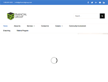 Tablet Screenshot of gsfinancialgroup.com